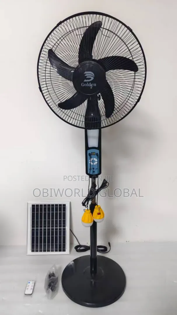 Solar Standing Fan