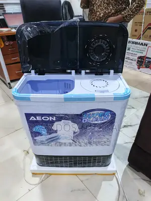 Aeon 5kg Twin Tub Washingmachine[Att05j]Reliable Semi Automatic Washer