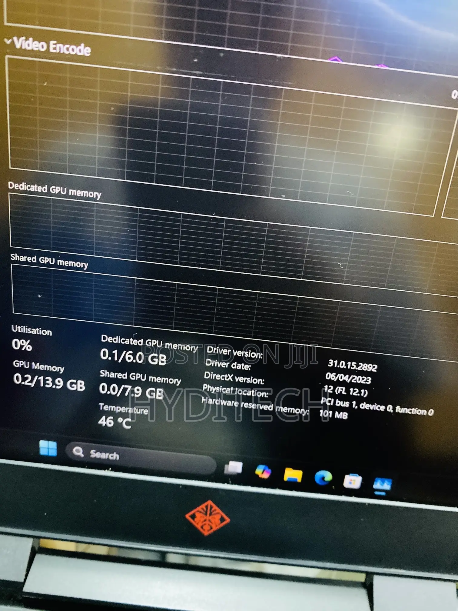 Laptop HP Omen 15 16GB Intel Core i7 SSD 512GB