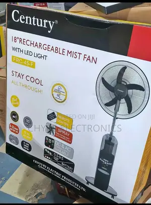 Century Rechargeable Fan 18" Inches Fan