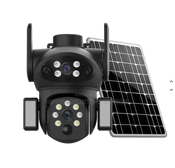 Solar Camera Dual Lens Installer Lagos Nigeria
