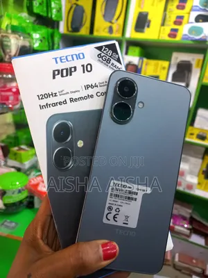 Tecno Pop 10 128 GB Black