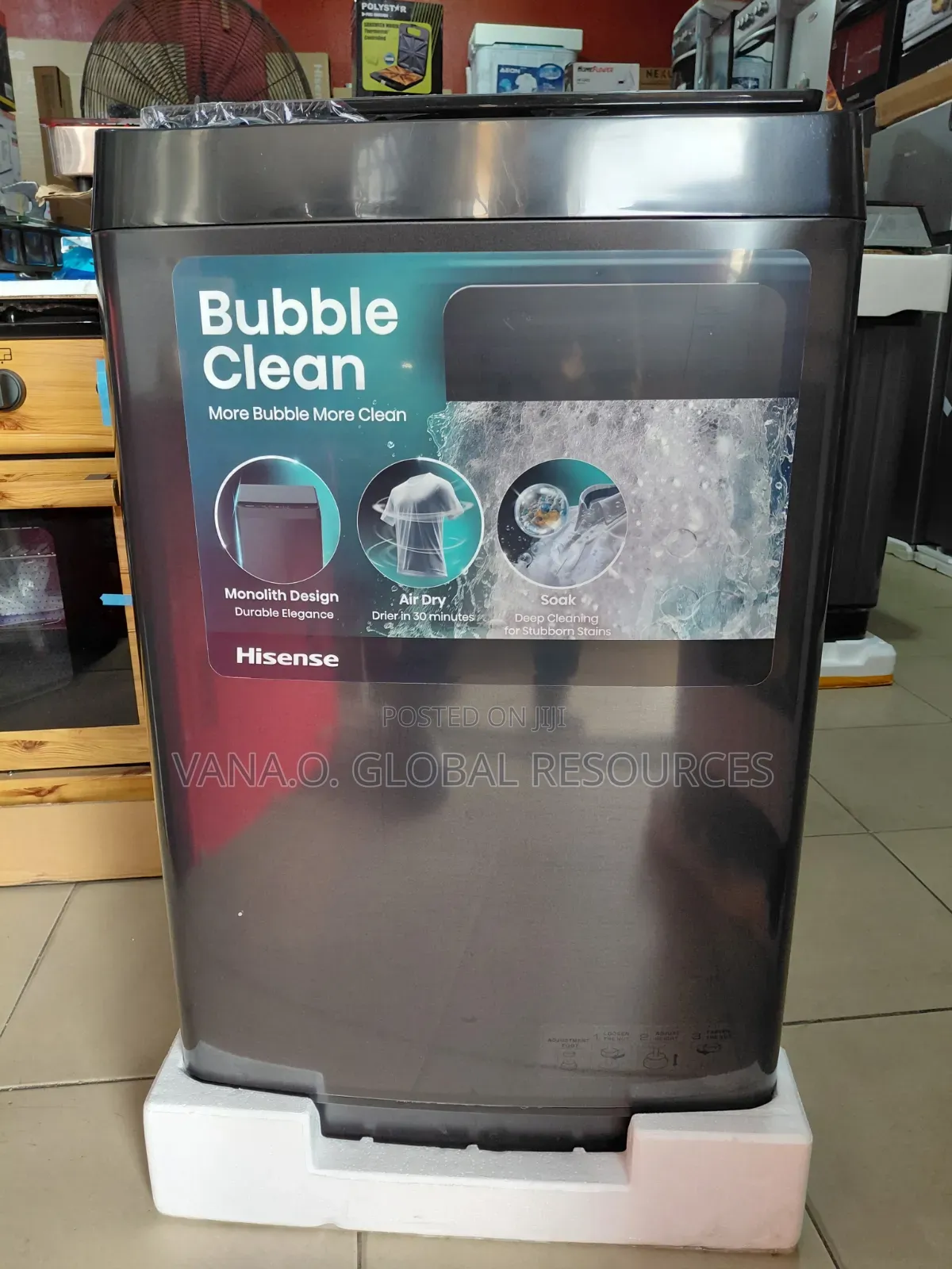 Washing Machine Hisense 9kg Automatic Top Loader