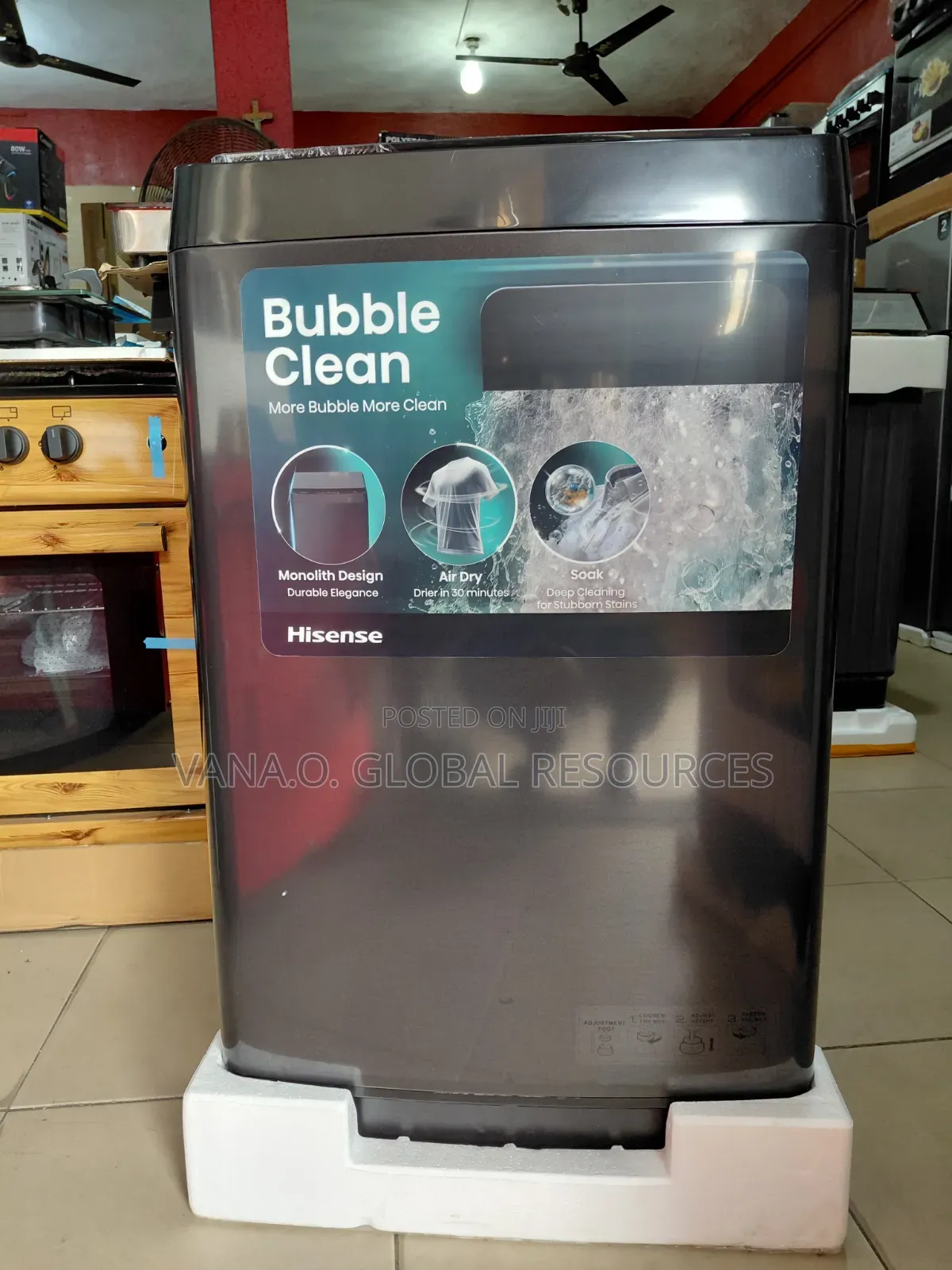 Washing Machine Hisense 9kg Automatic Top Loader