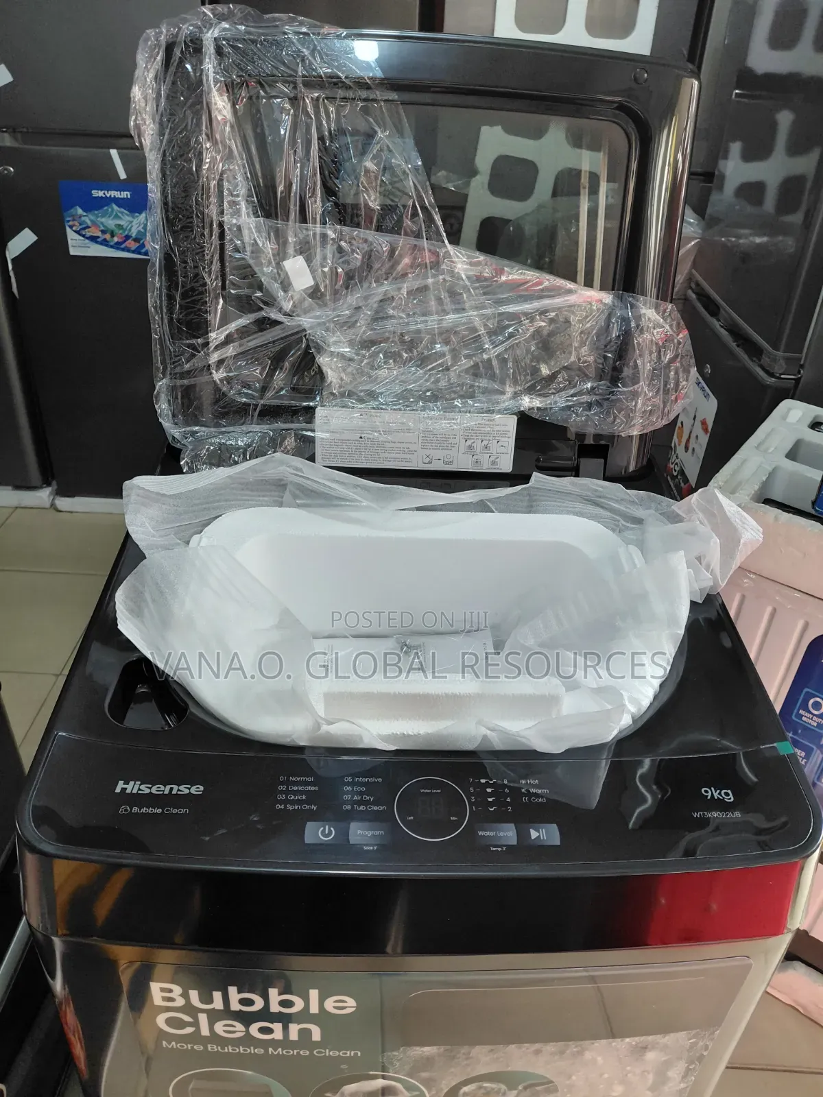 Washing Machine Hisense 9kg Automatic Top Loader