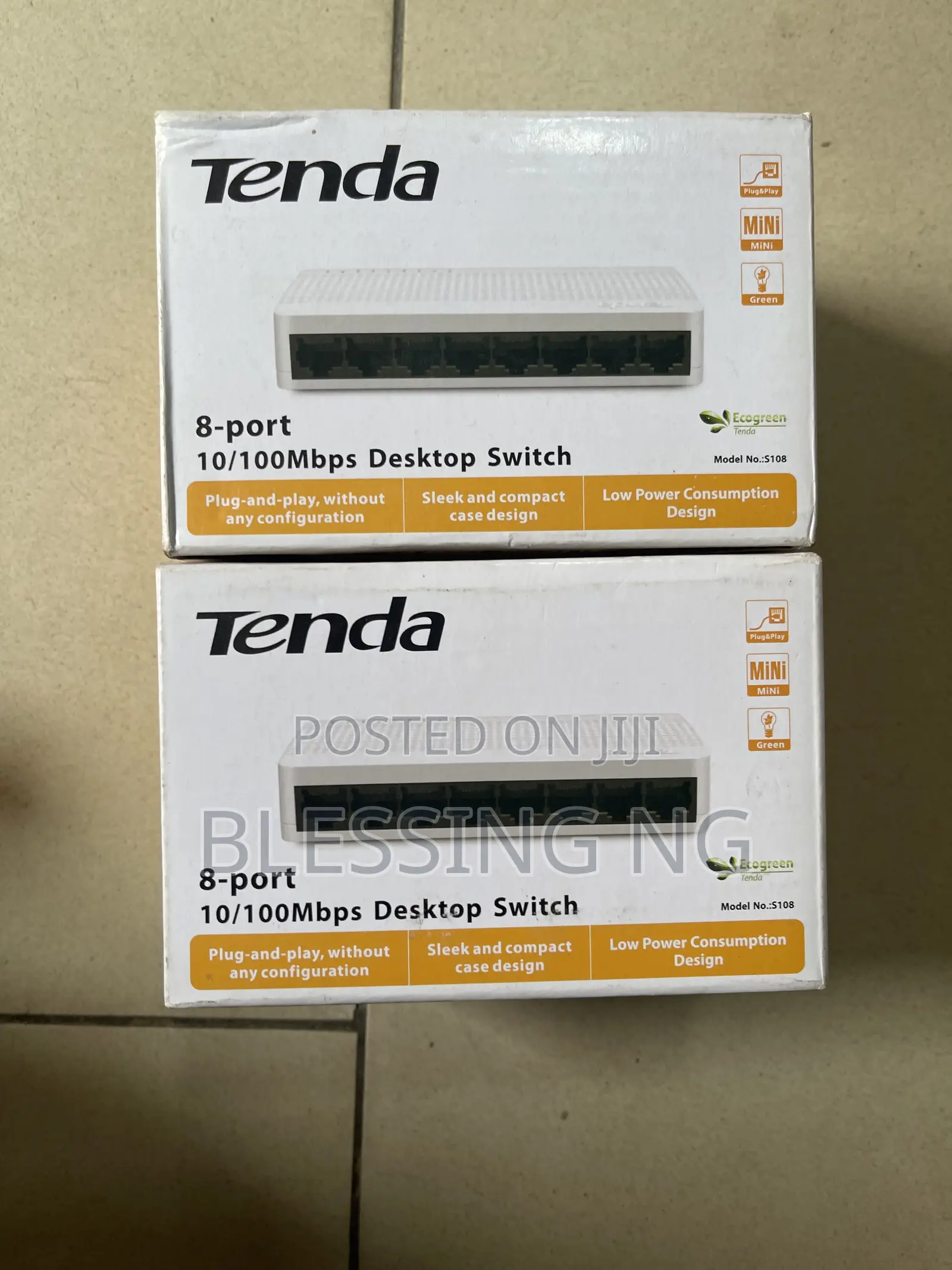 Tenda 8 Port 10/100mbps Desktop Switch