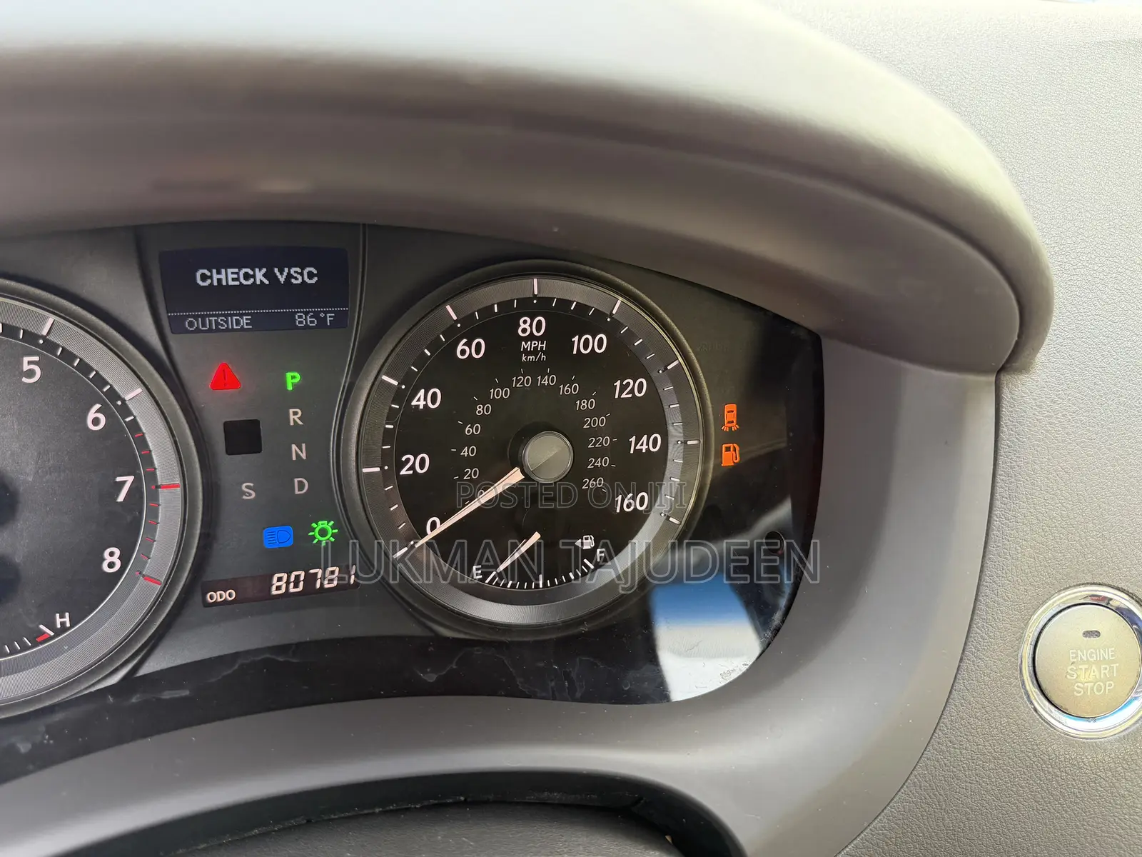 Lexus ES 350 2008 White