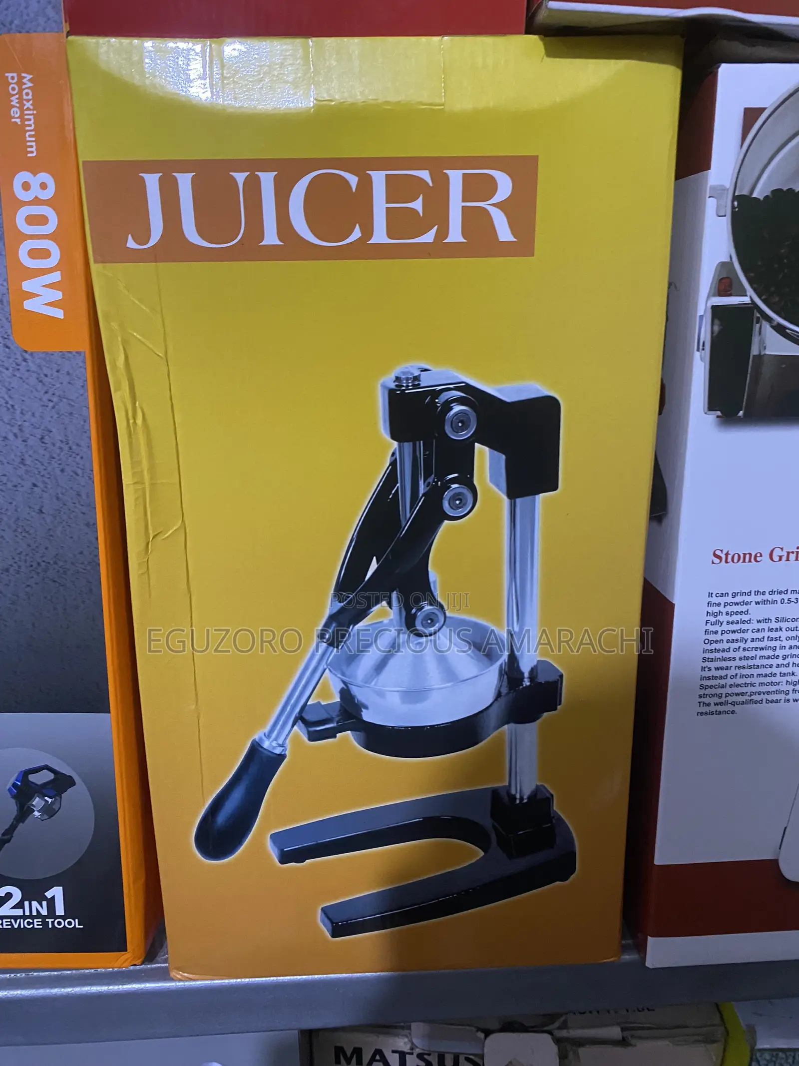 Heavy Duty Industrial Manual Juicer Extractor