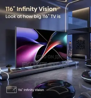 Hisense 116 Inch Ux Uled Smart Tv – RGB-Miniled Cinema Display