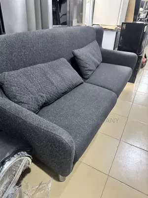 4 Seaters Black- Gray Sofa