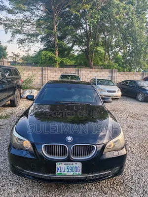 BMW 545i 2010 Black