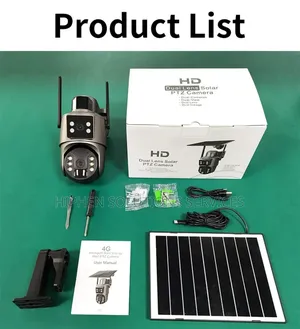Solar Camera Dual Lens Supplier in Nigeria