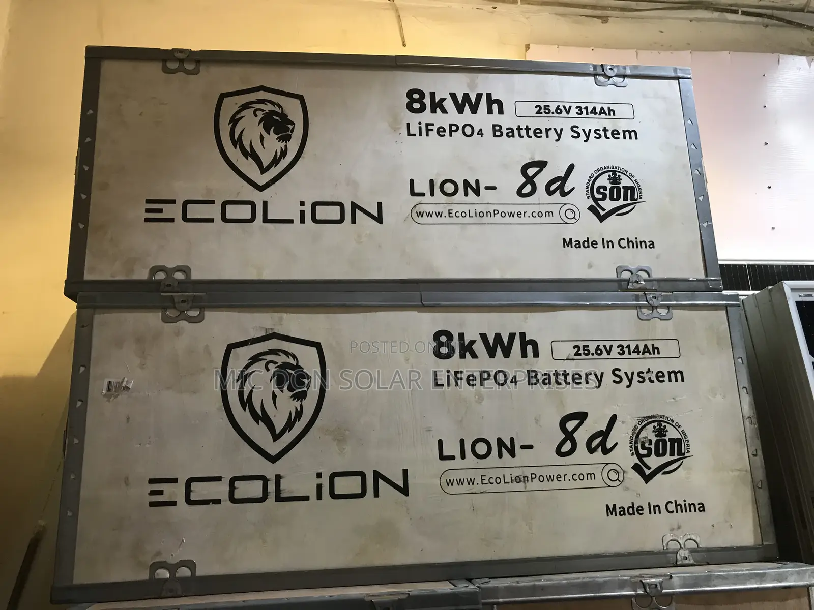 Eco Lion 8kwh Lithium Battery