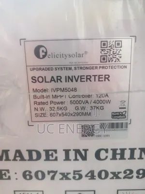 5kva Felicity Hybrid Inverter 48 Volts