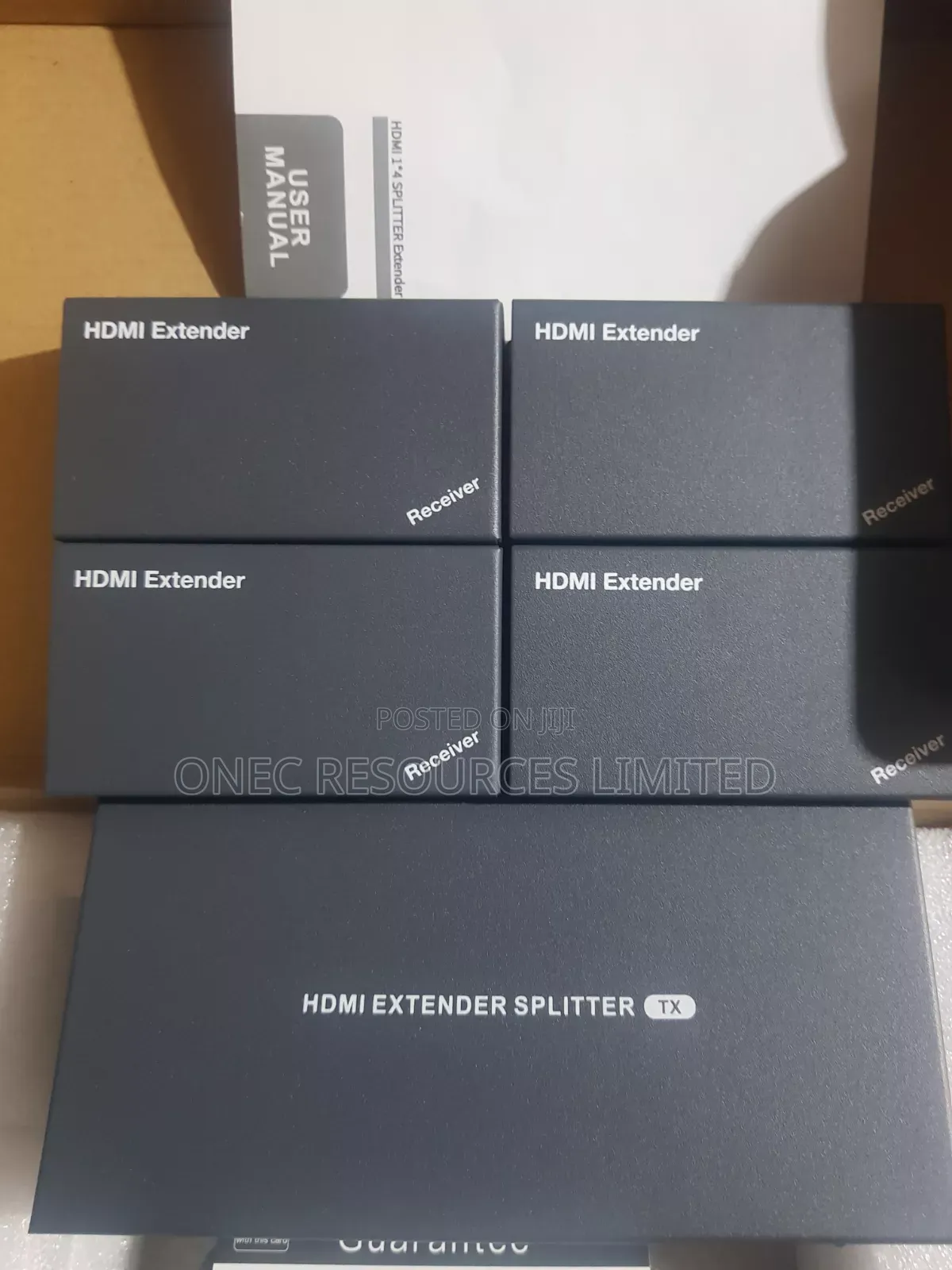 1x4 Hdmi Extender Over Cat5e/6 Ethernet Tx To 4 Receiver (1x4)