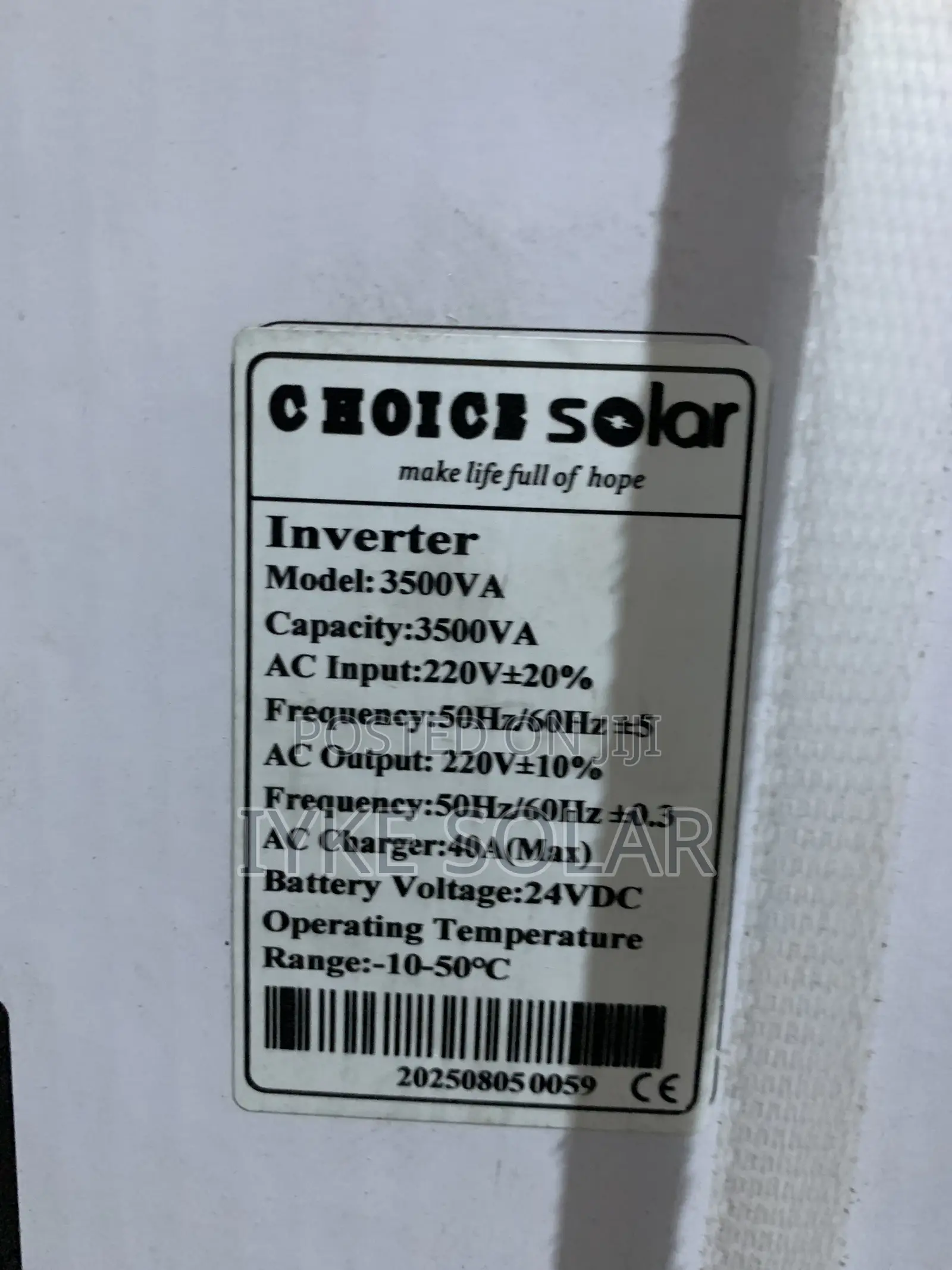 3kva 24v Choice Inverter
