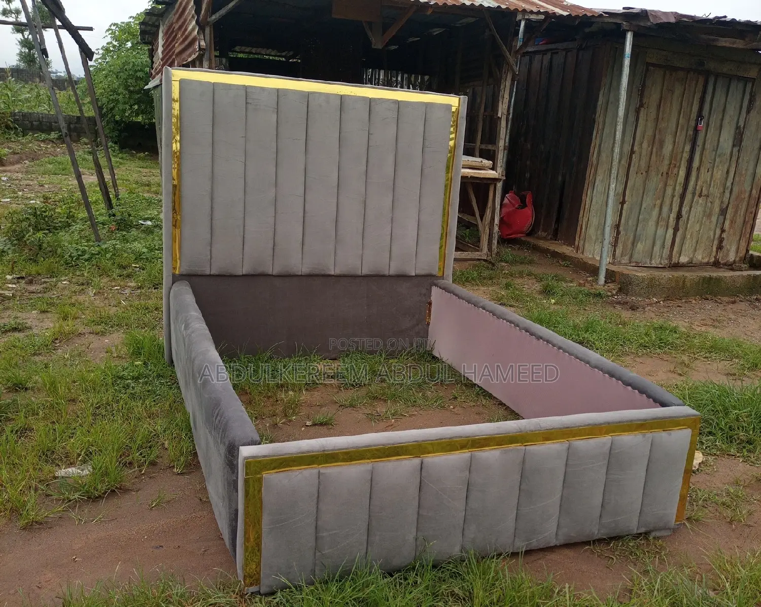 Padded Bed Frame With Good Material