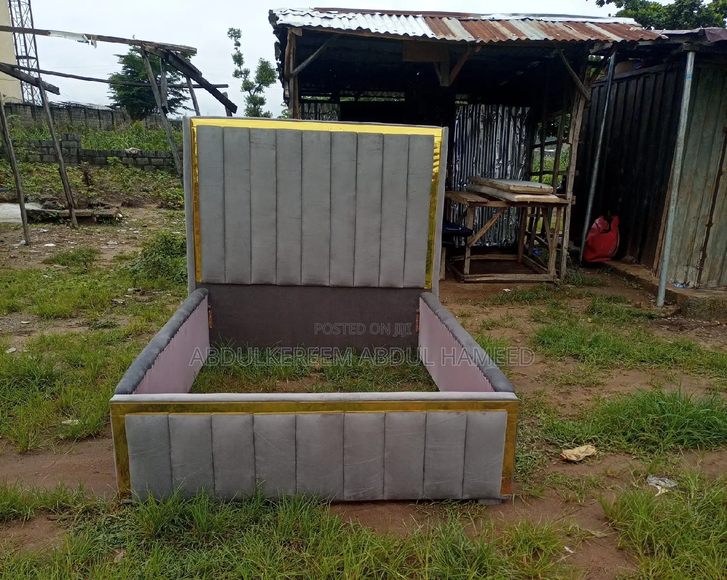Padded Bed Frame With Good Material
