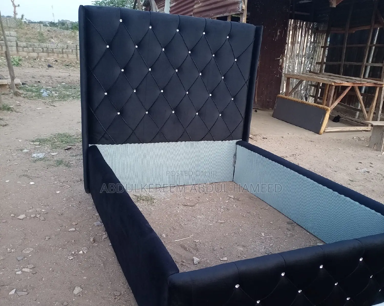 Padded Bed Frame