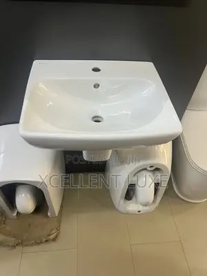 Geberit Wall Hung Wash Hand Basin With Suspended Pedestal
