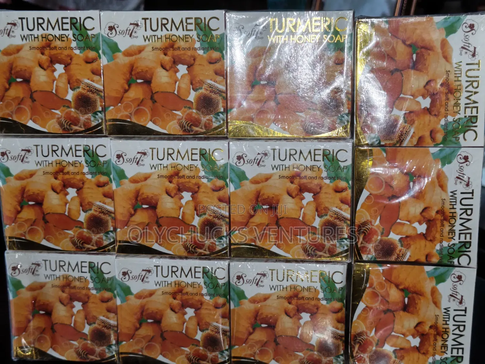 Turmeric Honey Soap