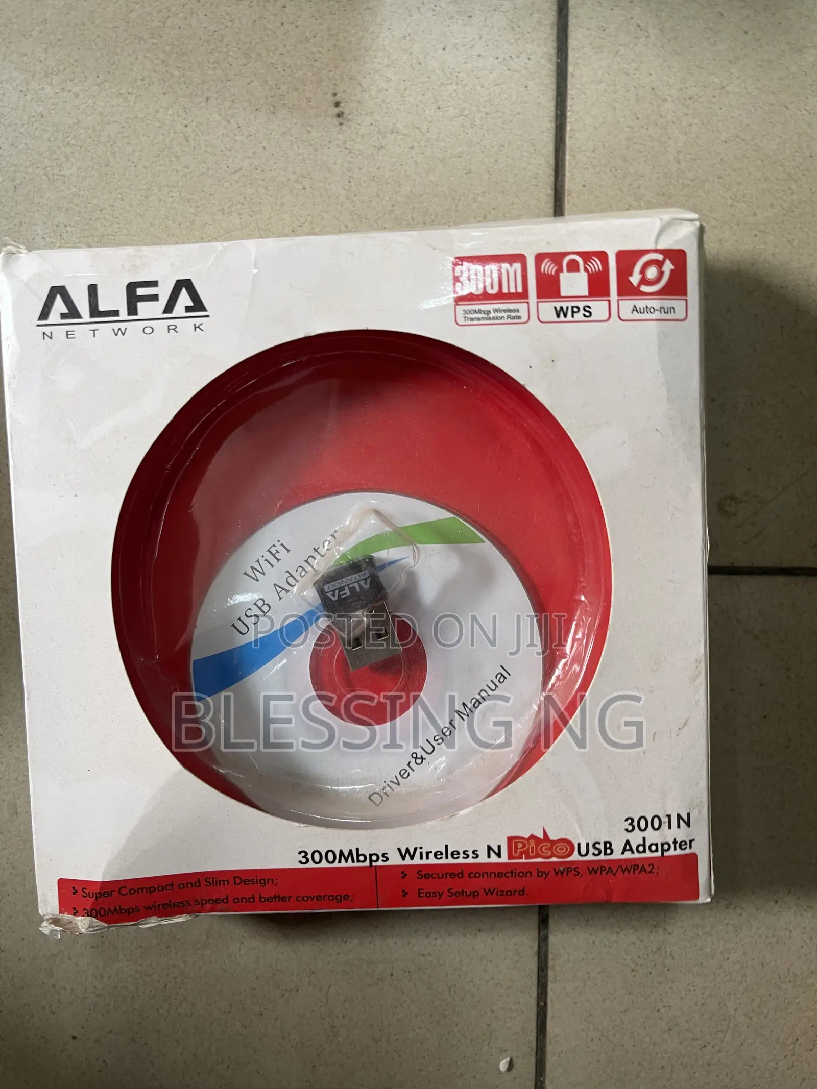 Alfa Network 300mbps Wireless Usb Adapter