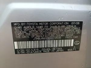 Lexus ES 350 2008 Silver