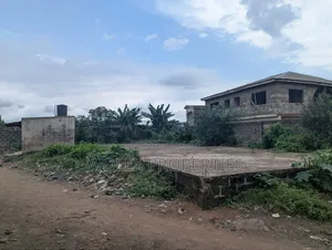 Half Plot of Land With German Floor at Sango Ota