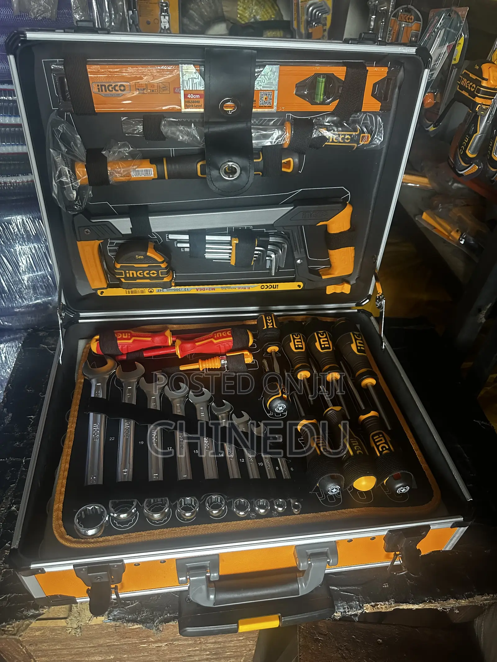 Set of Tools Box Ingco 147pcs