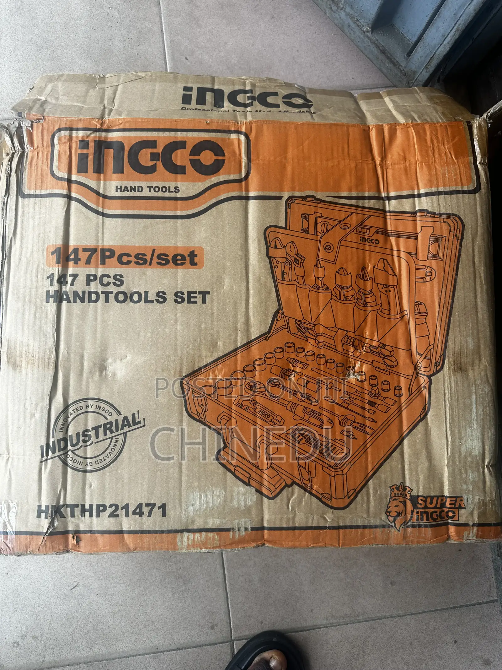 Set of Tools Box Ingco 147pcs