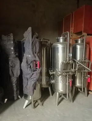 Industrial Stainless Steel Water Filter Tank - 5000l/Hr