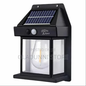 Sensor Security Solar Lamp