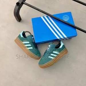 Original Adidas Gazelle Green High Quality Shoes