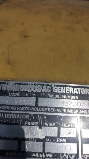 2500kva/60hz Cat Diesel Generator