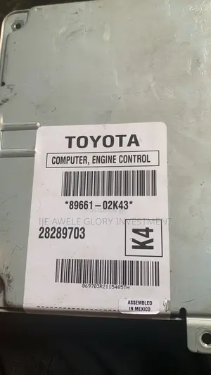 Brain Box for Toyota Corolla 2006 Ecu