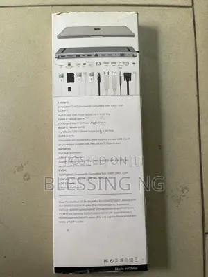 12 Port Usb C HDTV Multifunction Adapter