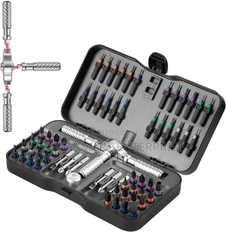 Portable Magnetic Screwdriver Set With Storage Case