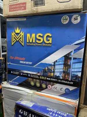 220ah 12v MSG Tubular Battery
