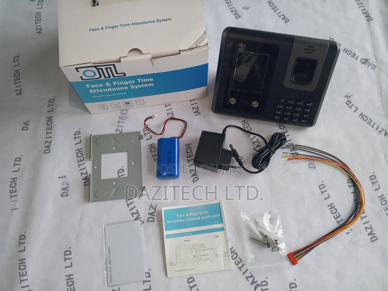 DTL Real Time Face and Finger Time Attendance System