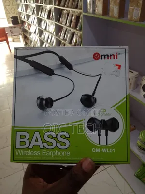 Omni Om-Wl01 Bass Wireless Earphone.