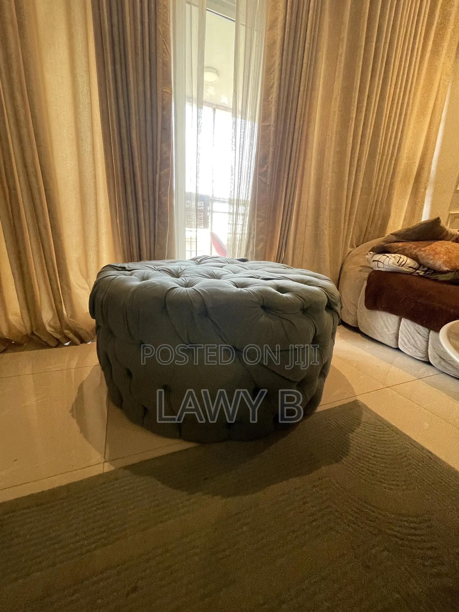 Green Ottoman