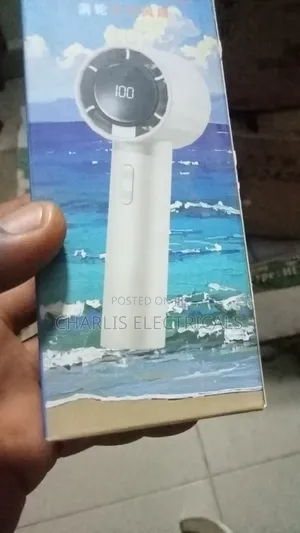 Digital Display Hand Fan