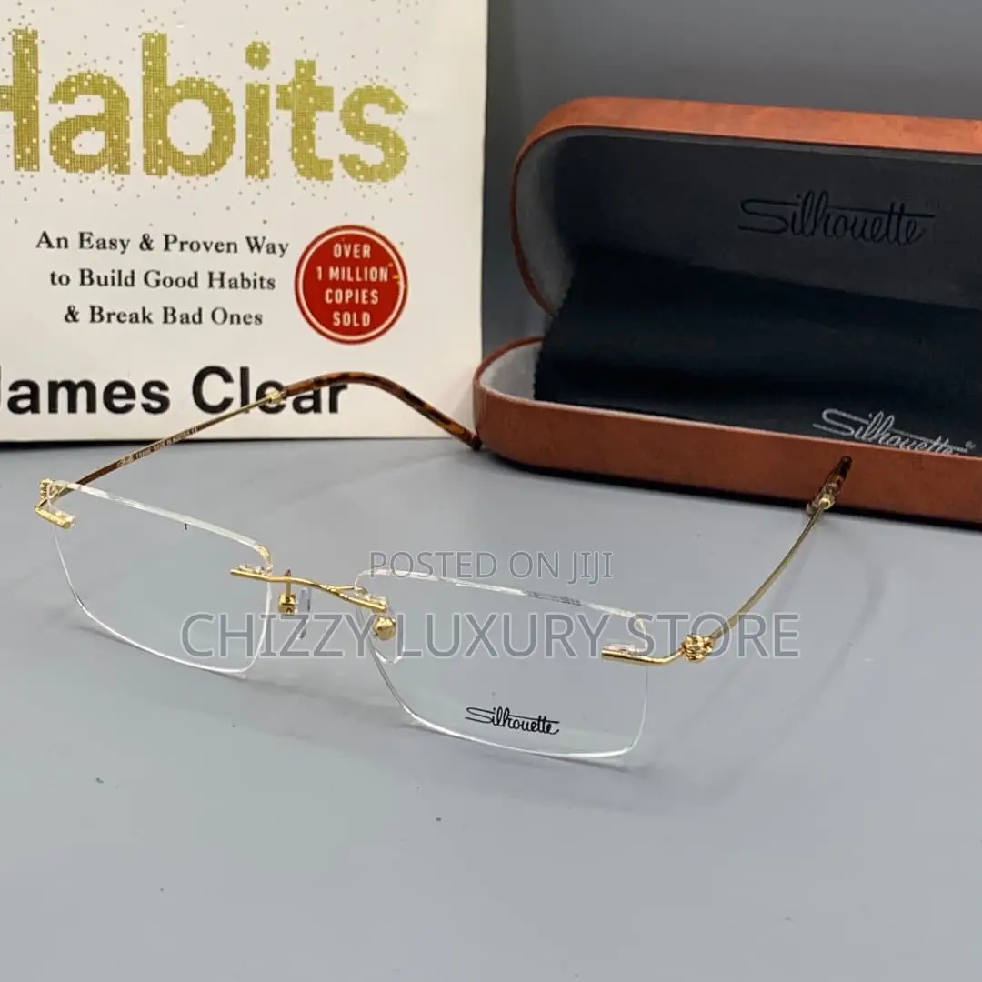 Silhouette Quality Luxury Men Glasses