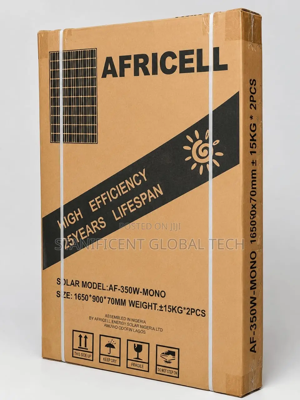 Africell 350watts Mono Solar Panel