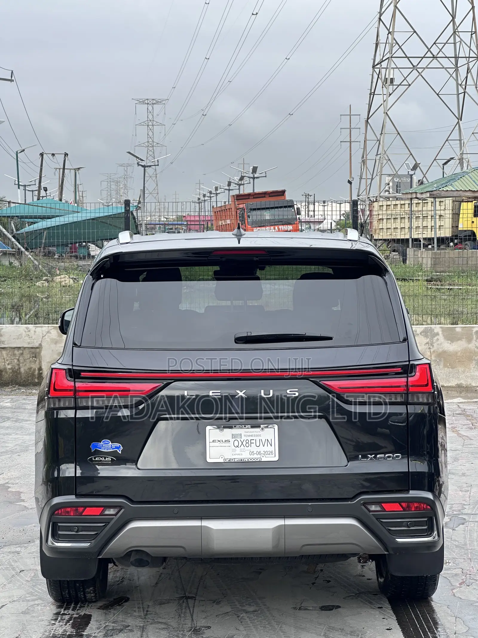 Lexus LX 600 2024 Black