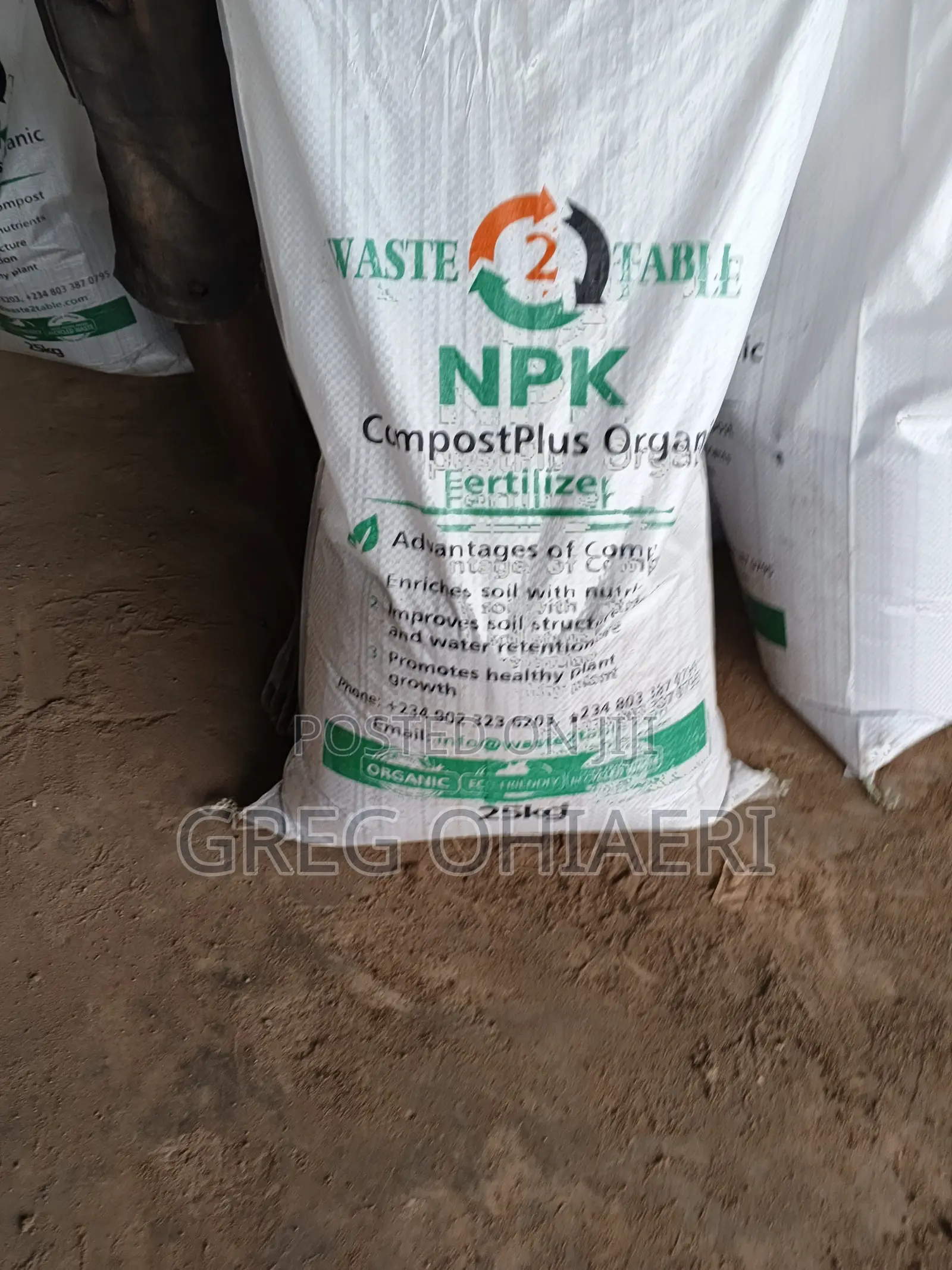 Premium NPK Compostplus Organic Fertilizer