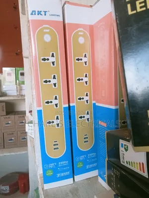 Akt 2.8 Meter Wire 4 Way/Usb/Type C Extension