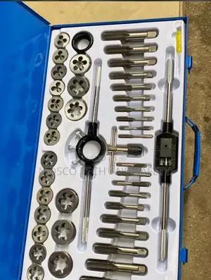 Set of Tap and Die (Threading Tool Kit) – Durable Metal Set