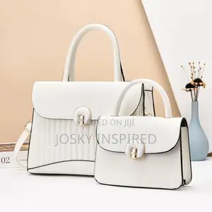 Genuine Leather Bag Crossbody 2 in 1 Medium and Small Ladies Bag