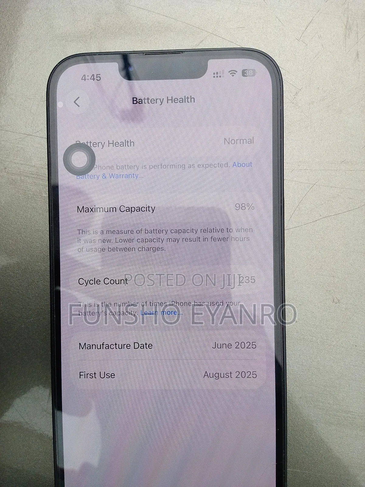 Apple iPhone 16e 128 GB Gray